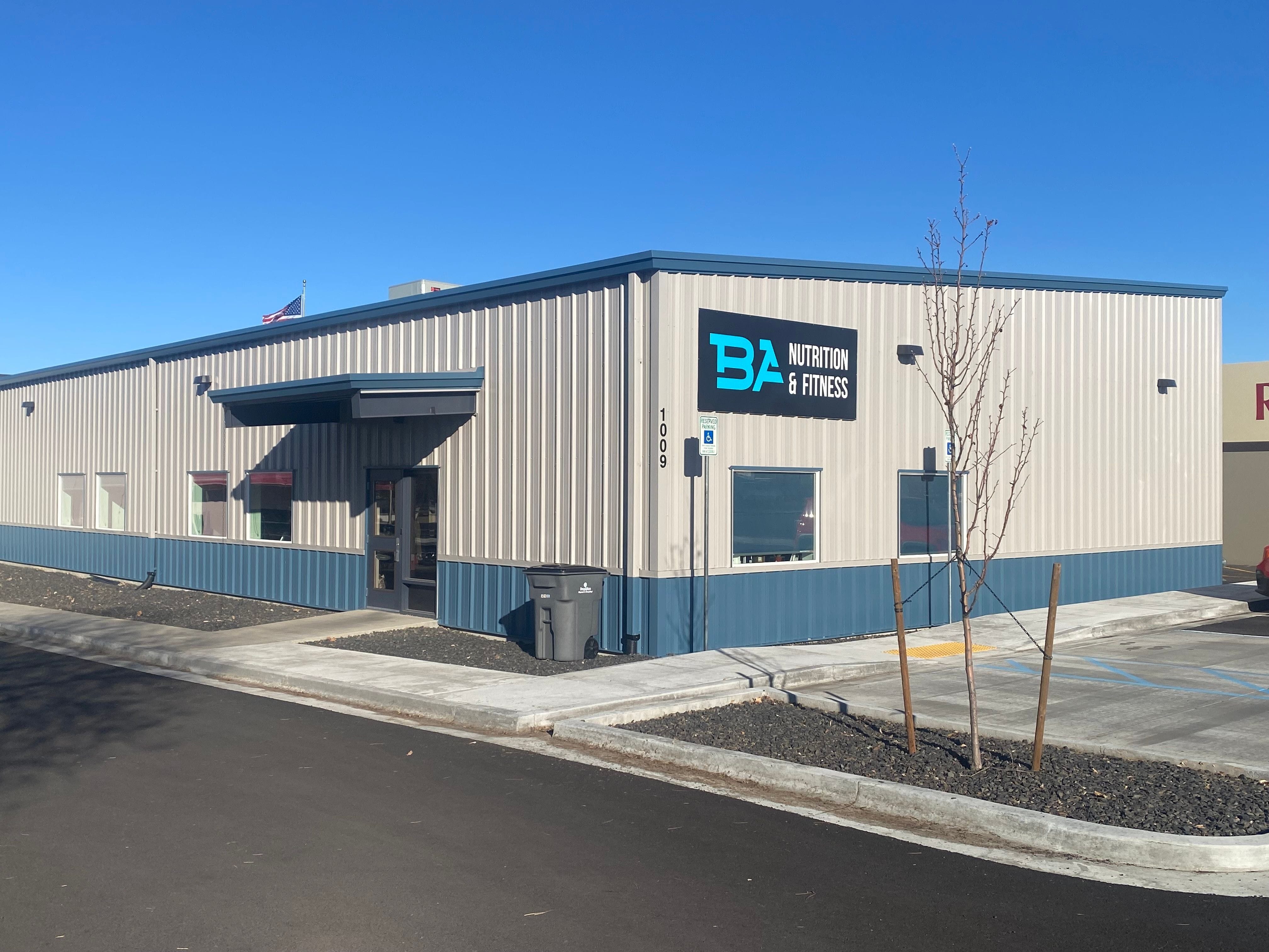 Single Slope steel building with energy saver insulation.